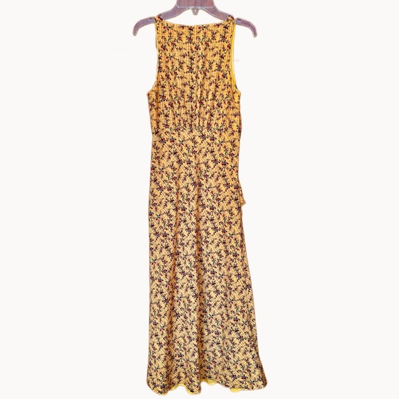 NWT RHODE Irvetta Dress in Floral Trellis Wheat Sz S - Picture 7 of 10